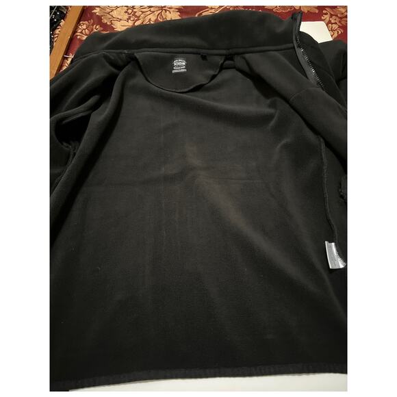 XIOS Fleece Persuasion Zip Up Sweater Jacket Black Size L - Picture 9 of 11